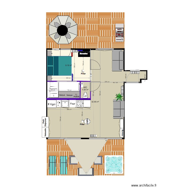 Plan Appartement 28 janvier 2020. Plan de 0 pièce et 0 m2