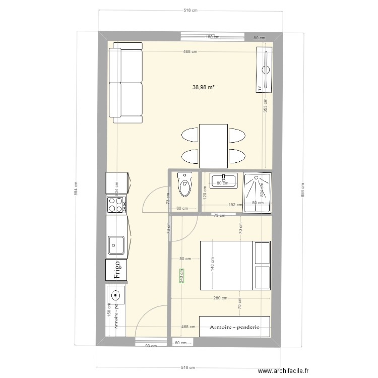 plan 2. Plan de 0 pièce et 0 m2