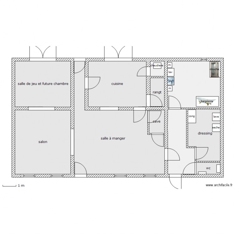 fermette future 2-bis. Plan de 0 pièce et 0 m2