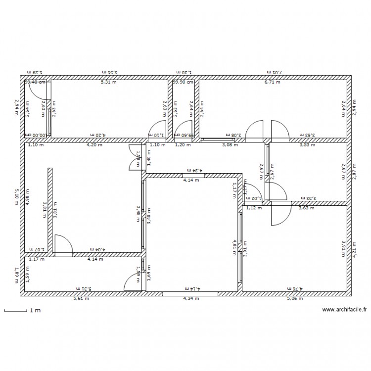 rone 3. Plan de 0 pièce et 0 m2