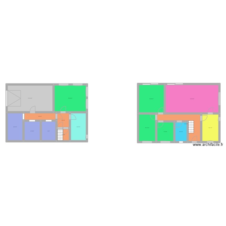 Bois des Haies 21 . Plan de 16 pièces et 184 m2