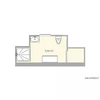 plan salle de bain wc douche