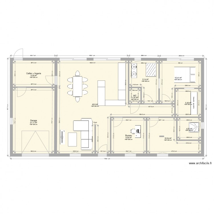 MAISON 2. Plan de 0 pièce et 0 m2