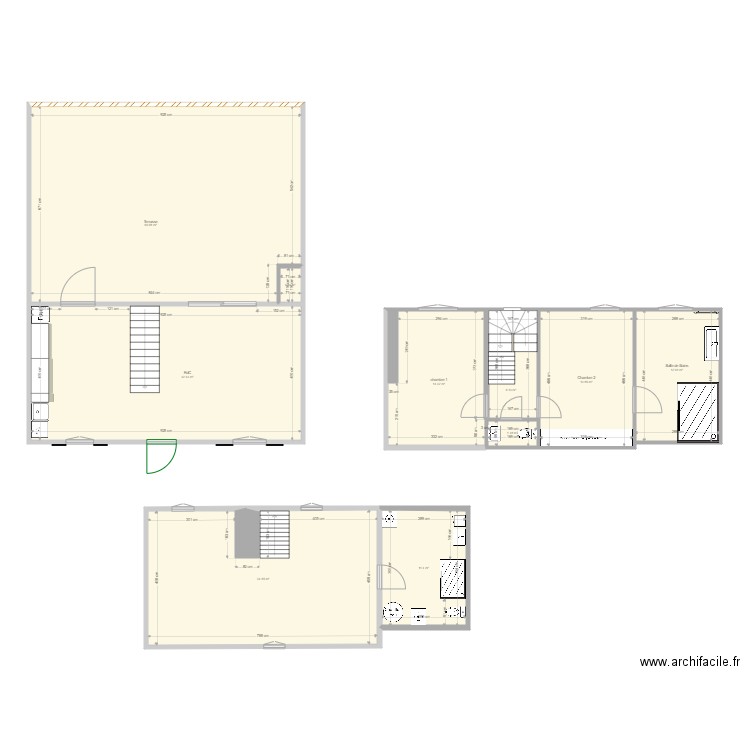 Maison Deauville Origine. Plan de 0 pièce et 0 m2