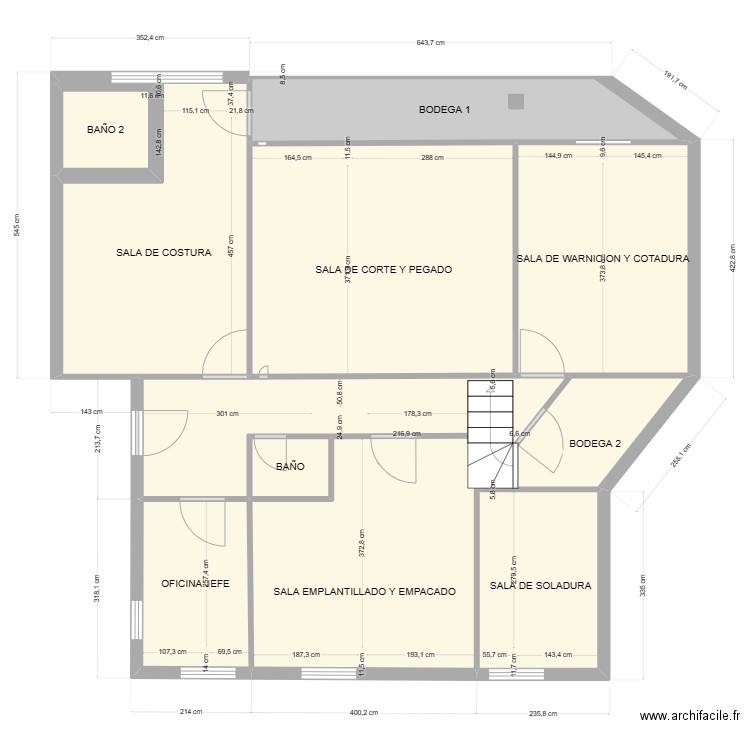 fabrica mc. Plan de 0 pièce et 0 m2