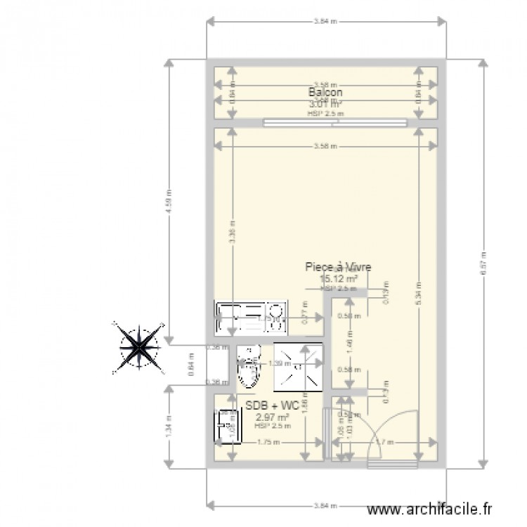 7980651. Plan de 0 pièce et 0 m2