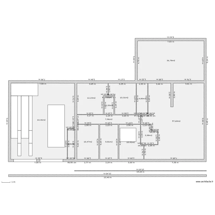rdc maurens . Plan de rdc maurens . Plan de