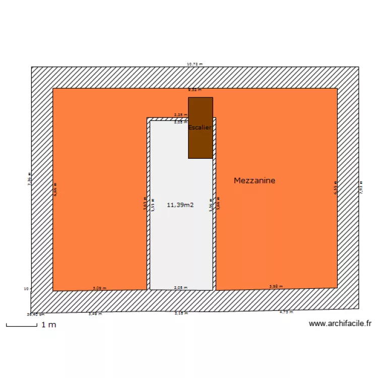 2nd étage St SAUVES. Plan de 2nd étage St SAUVES. Plan de