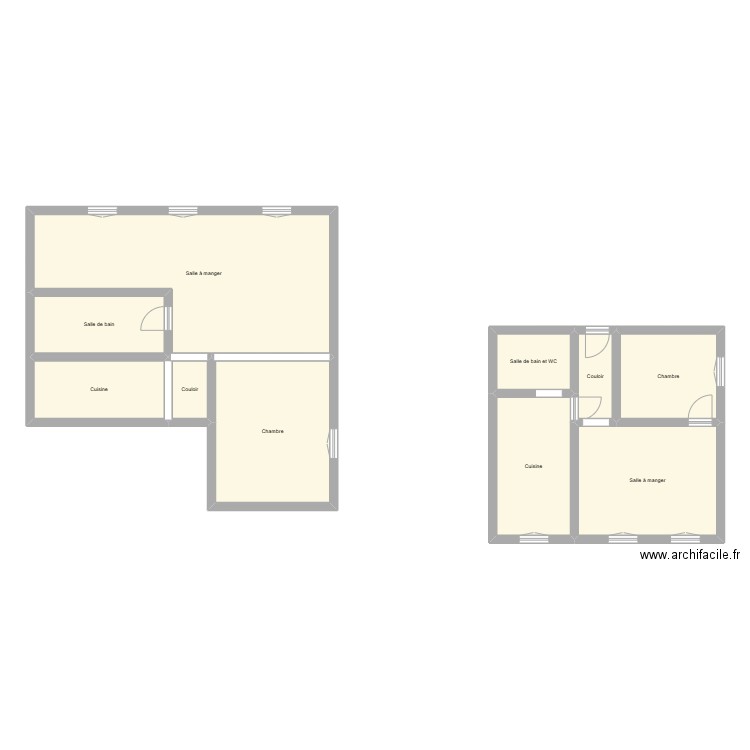 13015. Plan de 10 pièces et 121 m2