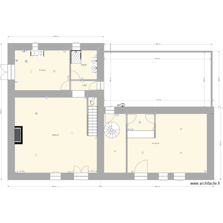 habitation elec. Plan de 0 pièce et 0 m2