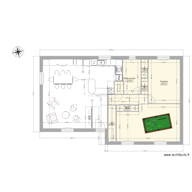 MAISON ESVRES PROJET CUISINE 2. Plan de 0 pièce et 0 m2