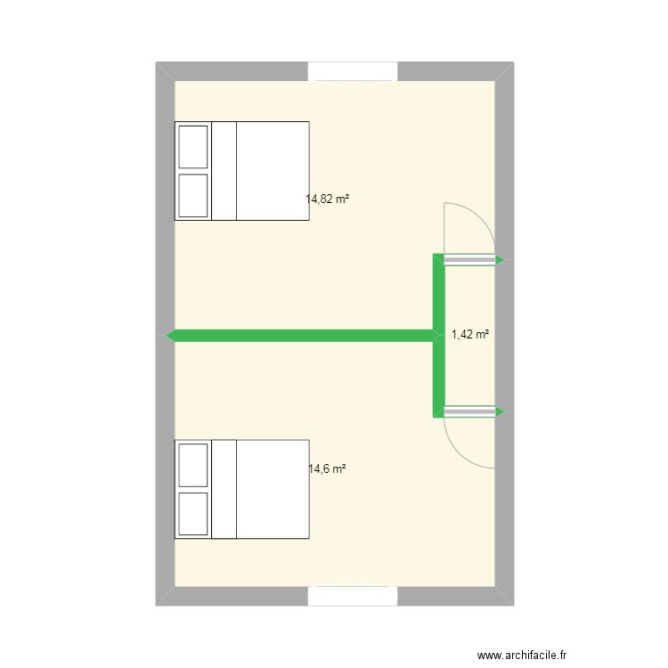 plan 2. Plan de 0 pièce et 0 m2