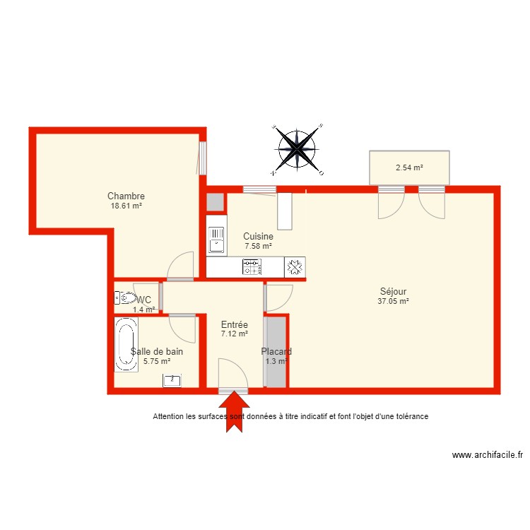 BI 2367 non côté. Plan de 0 pièce et 0 m2