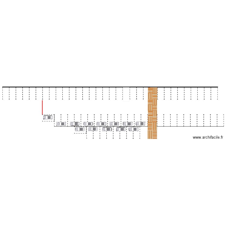 Manora Monthey. Plan de 0 pièce et 0 m2