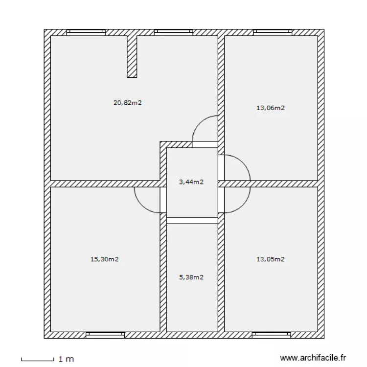 DUPLEX 2. Plan de DUPLEX 2. Plan de