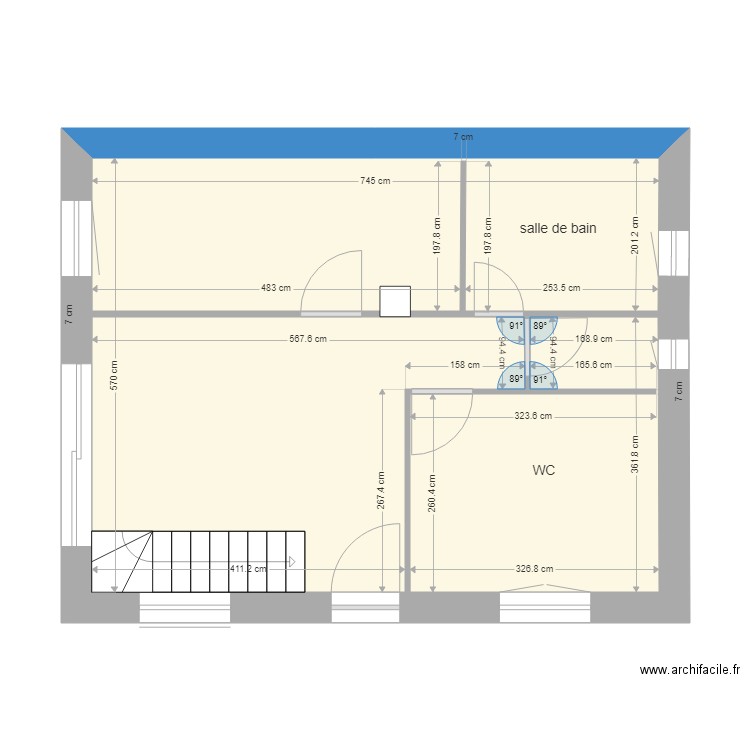 plan Rdc 1. Plan de 0 pièce et 0 m2