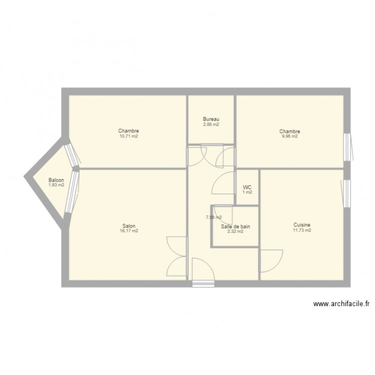 franconville. Plan de 0 pièce et 0 m2