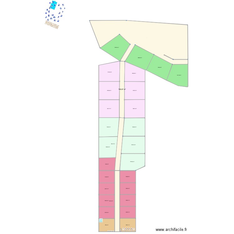 HONE CREEK con lotes 500m2. Plan de 0 pièce et 0 m2