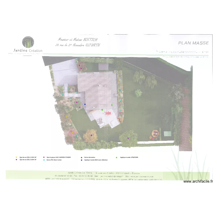 BOETSCH . Plan de BOETSCH . Plan de