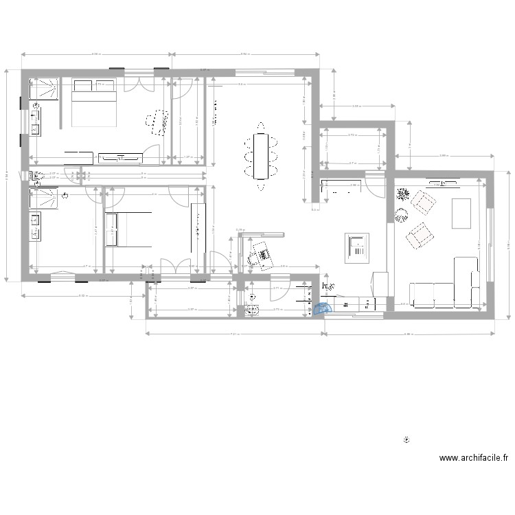 nouveau projet  plan au  sol correction   6. Plan de 0 pièce et 0 m2