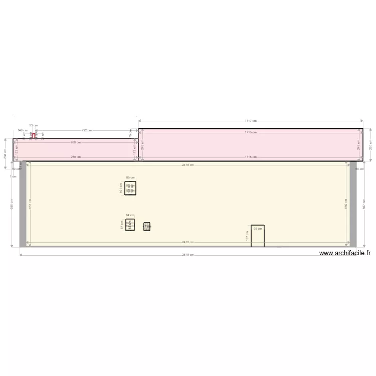 facade maison vue arriere avant modification. Plan de facade maison vue arriere avant modification. Plan de