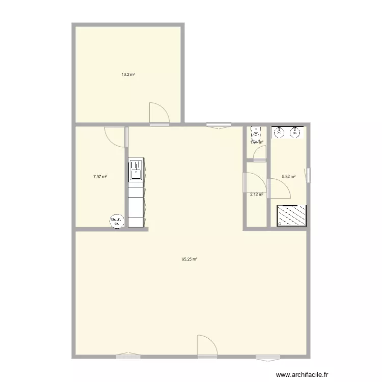 Maison Marie modifier. Plan de 