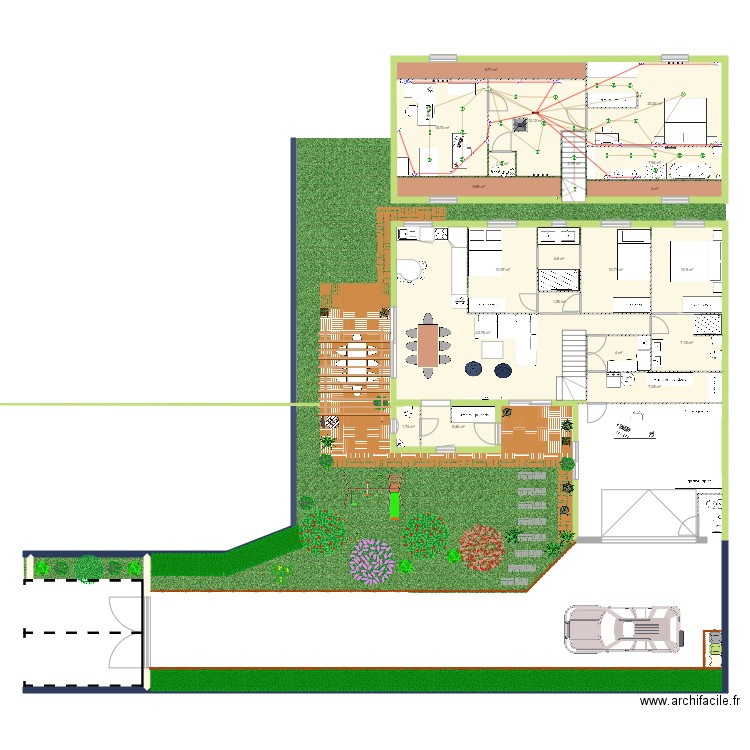 Cuverville Combles d. Plan de 0 pièce et 0 m2