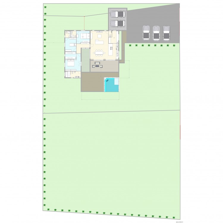 maison et terrain 2. Plan de 0 pièce et 0 m2