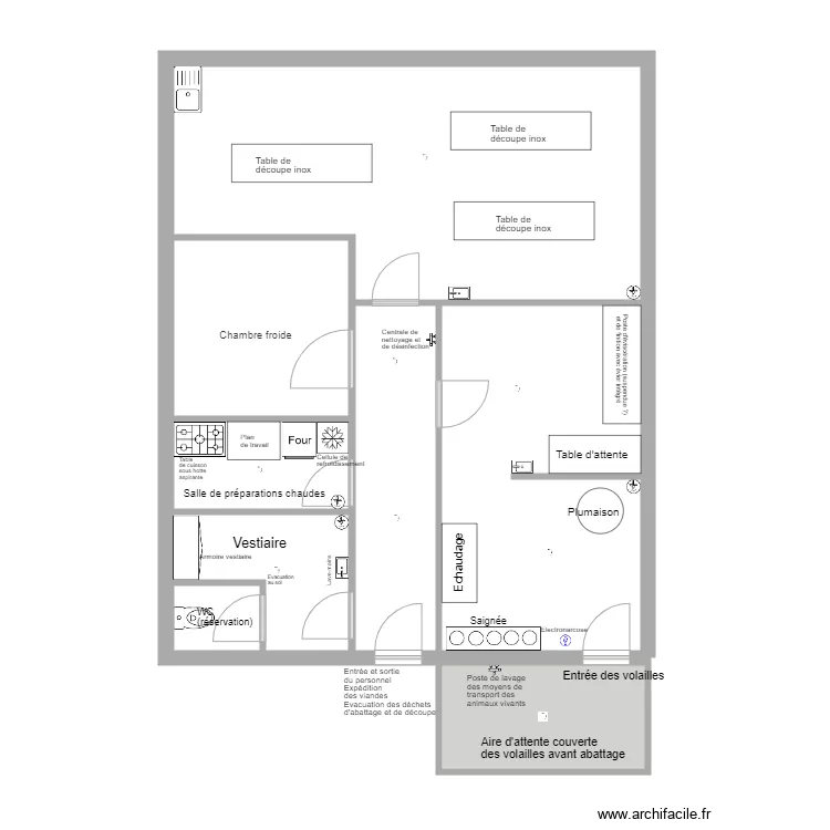 EARL DU MOULNOT V2. Plan de 