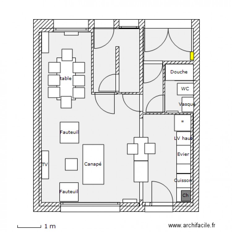 RC_Projet_V16_Deplcmt_tab_elec. Plan de 0 pièce et 0 m2