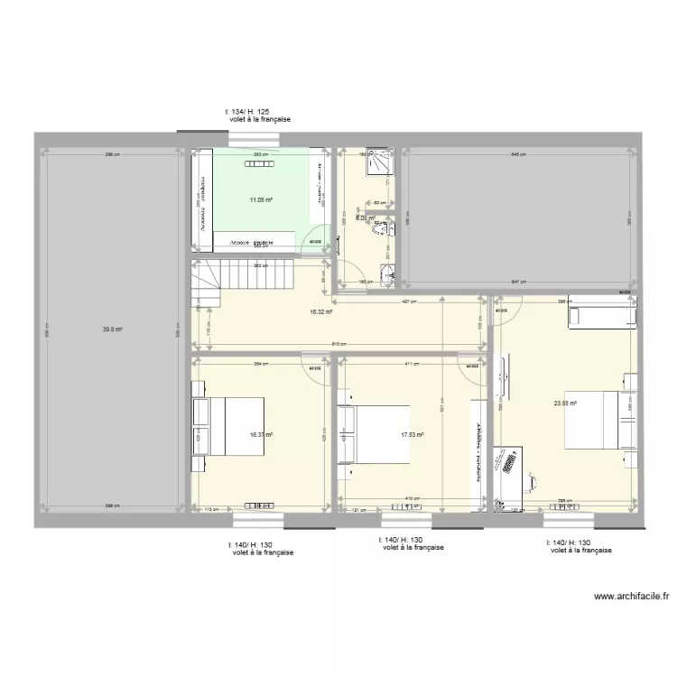 etage final dada. Plan de etage final dada. Plan de