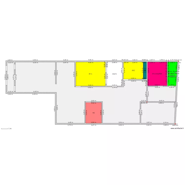 m23225. Plan de 
