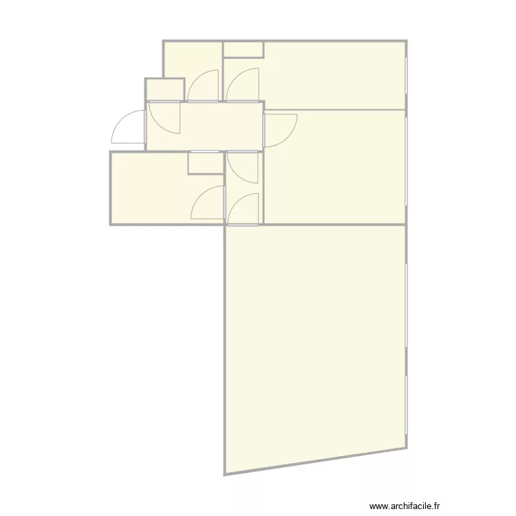 DAVID jerome. Plan de 