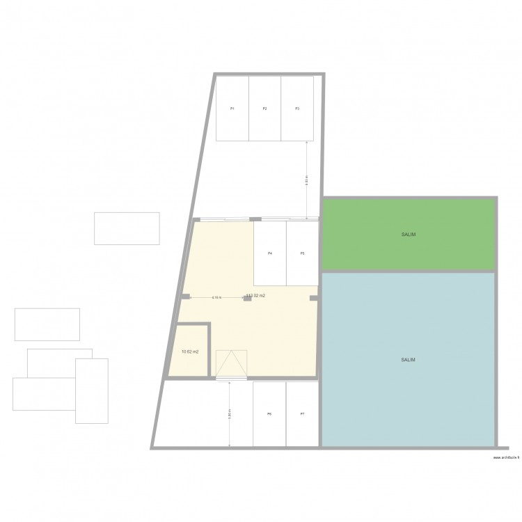 CHAVENAY 2. Plan de 0 pièce et 0 m2