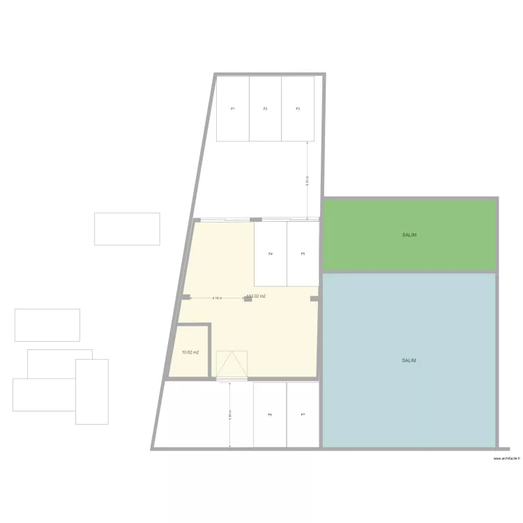 CHAVENAY 2. Plan de 