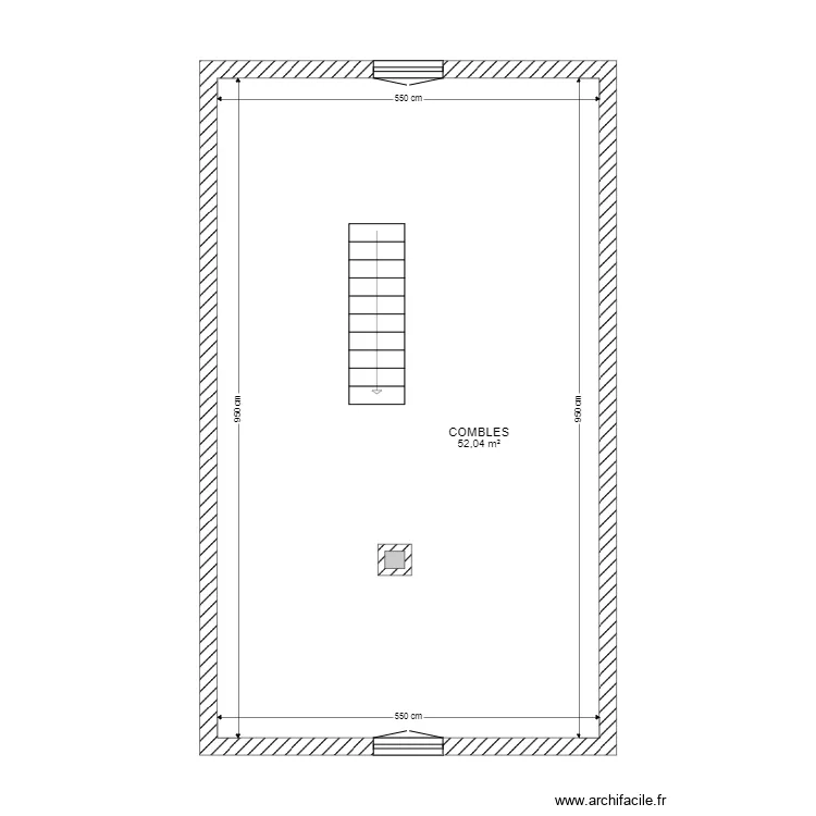 FOURNEL MULLER ETAGE. Plan de 