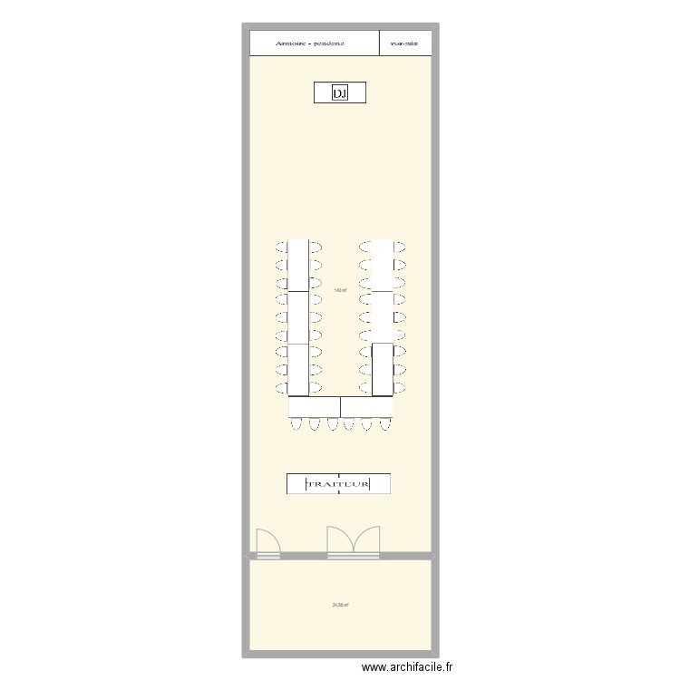 Plan de table mariage PATOU. Plan de 0 pièce et 0 m2