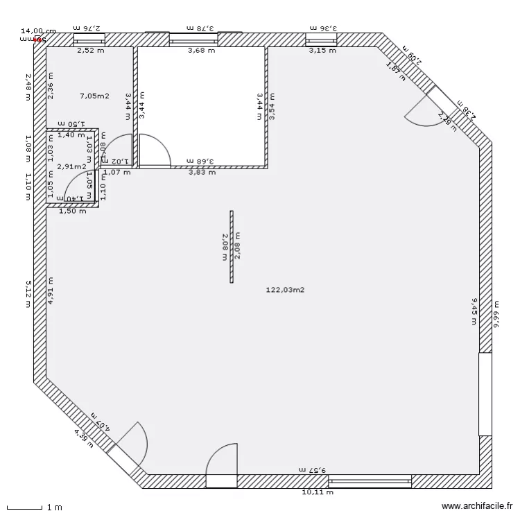 magali. Plan de 