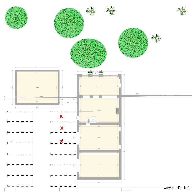 Nuestra casa. Plan de 0 pièce et 0 m2