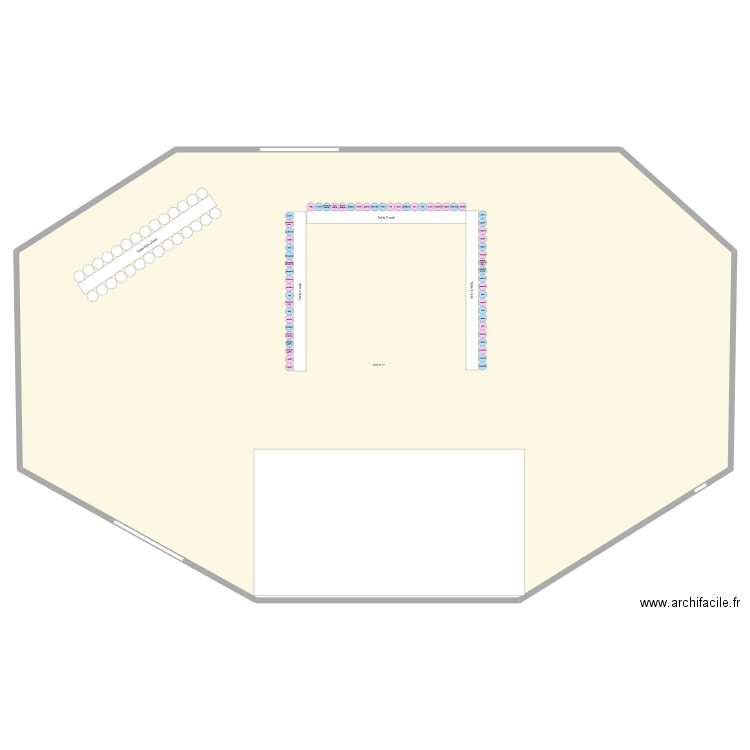 plan mariage. Plan de 0 pièce et 0 m2
