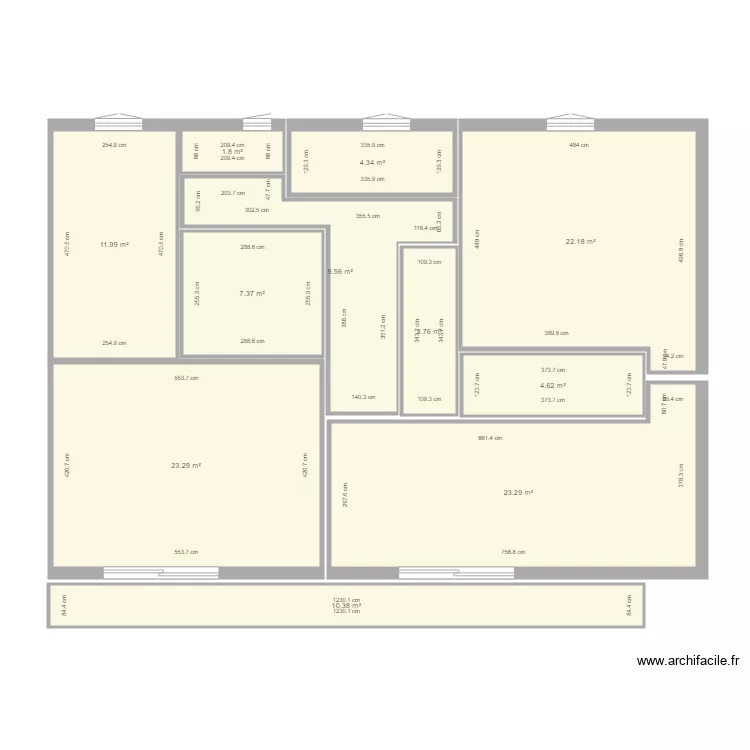 BOIS PLAGE V2 ETAGE. Plan de BOIS PLAGE V2 ETAGE. Plan de