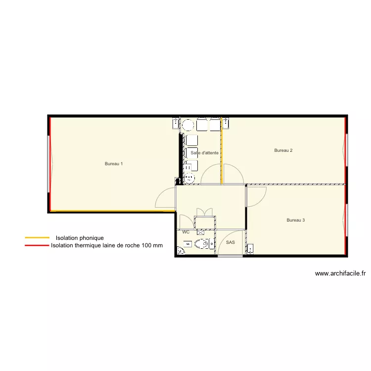 17 CREQUI EXE PLATRERIE PEINTURE . Plan de 