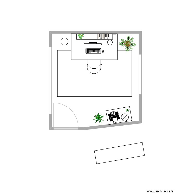 Genevive Chesnay. Plan de 0 pièce et 0 m2