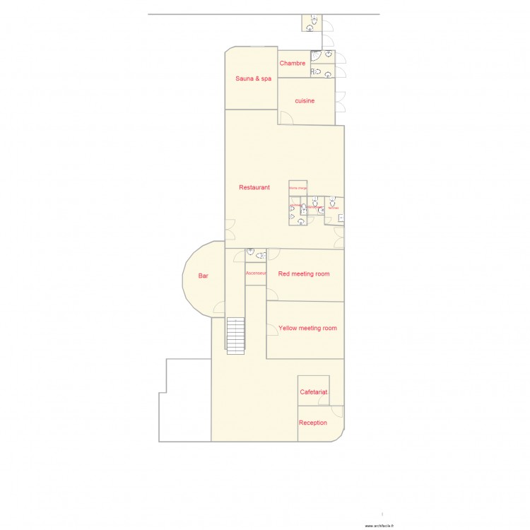 premier etage mirador. Plan de 0 pièce et 0 m2