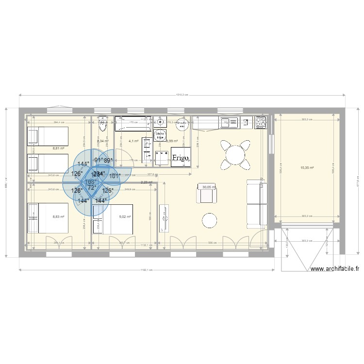 MAISON. Plan de 0 pièce et 0 m2
