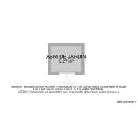 BI8562 ABRI DE JARDIN