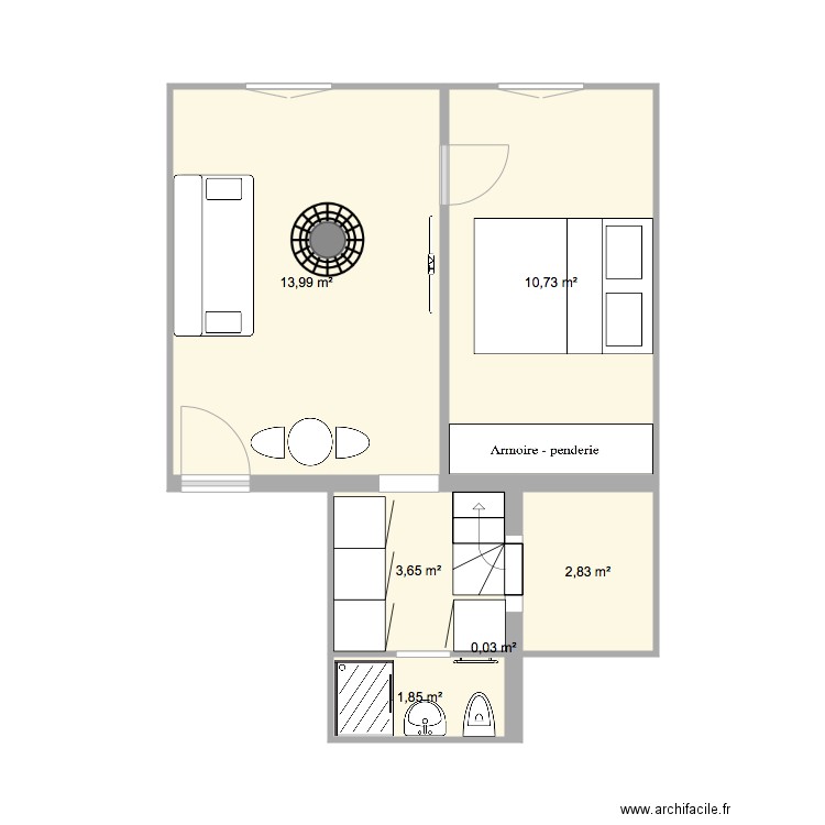 MONTAGNE. Plan de 0 pièce et 0 m2