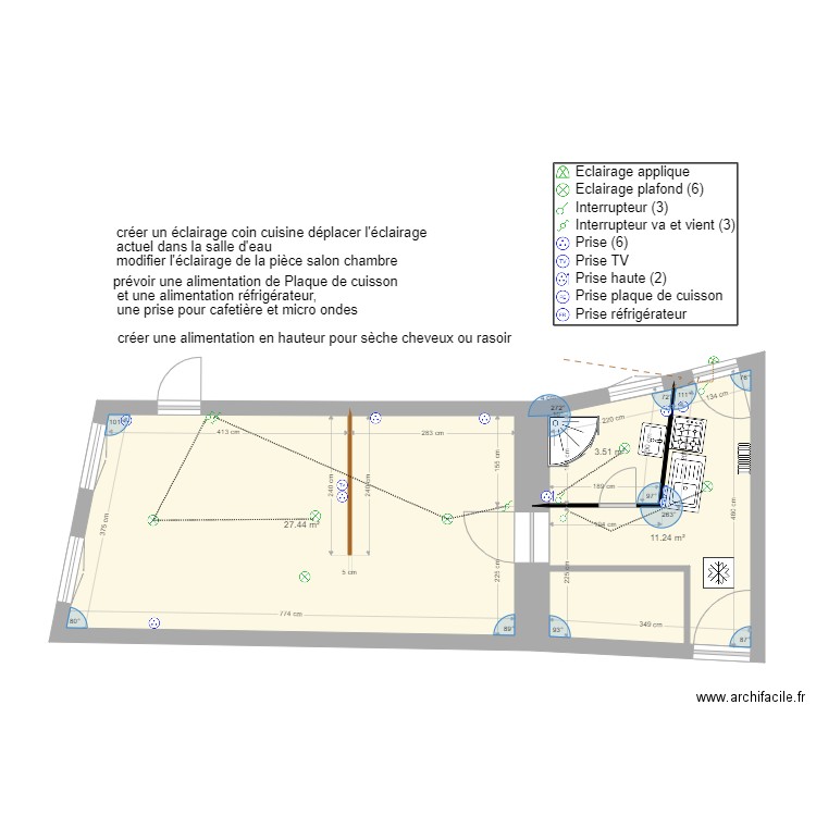 maison du 12 rdc plomberie. Plan de 0 pièce et 0 m2