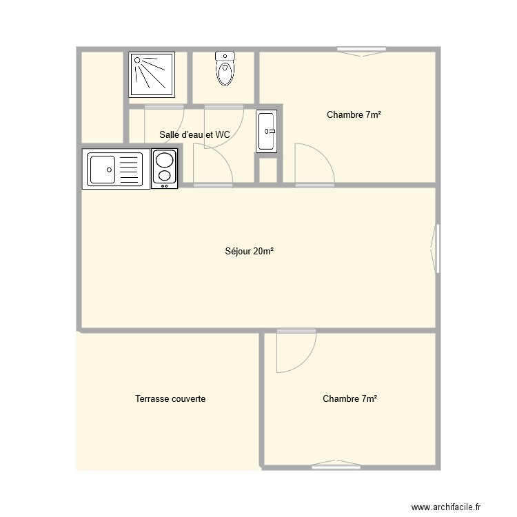 87G7501. Plan de 0 pièce et 0 m2