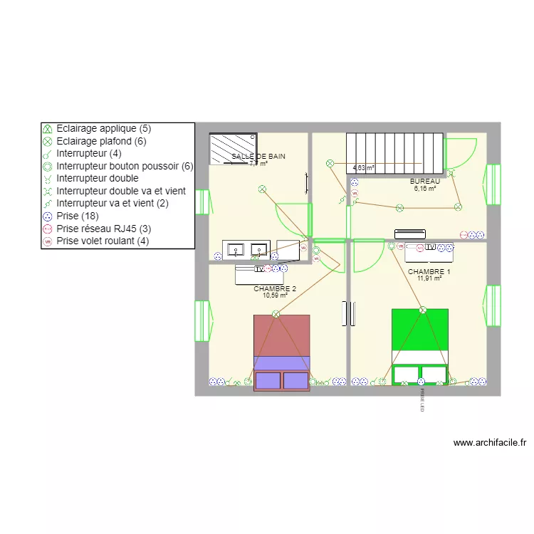Nathan  elec. Plan de 